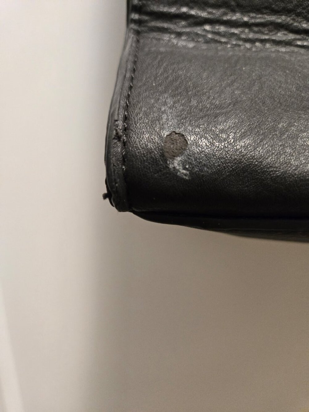 SOURCE UNKNOWN Women's Black Faux Leather Shoulder Bag - Large - Picture 10 of 14